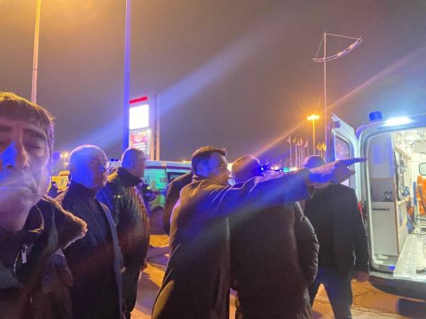 Emin Ağalarov “Crocus City Hall”a gəldi