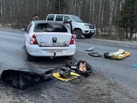 Terrorçuların olduğu avtomobil belə saxlanılıb - FOTO