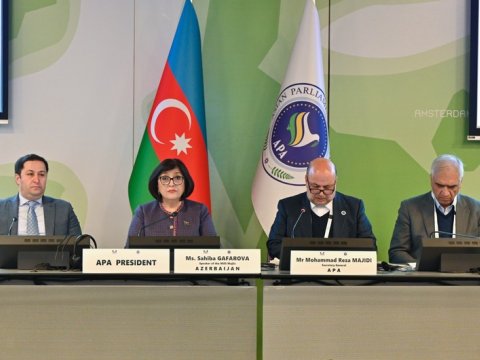 Azərbaycan spikeri APA-nın iclasına sədrlik etdi