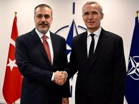 Hakan Fidan Stoltenberqlə danışıqlar apardı 