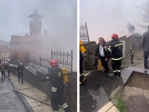 Cümə məscidində YANĞIN