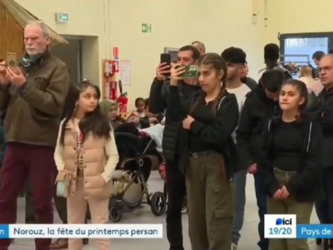 “France 3”də Novruz reportajı