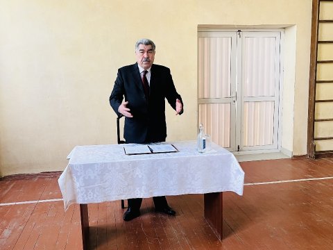 Hacıqabulun Ələtli kəndində səyyar qəbul-görüş keçirilib - FOTO