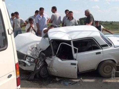 Naxçıvan-Sədərək yolunda ağır qəza - Yaralananlar var