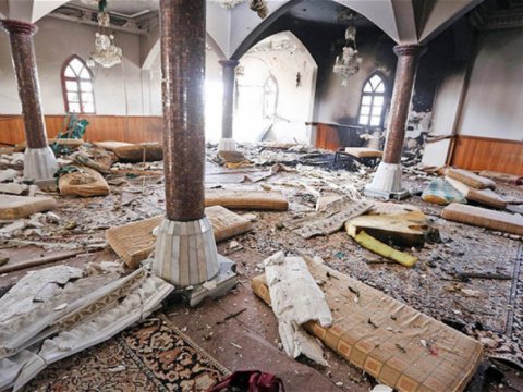 Təbrizdə məsciddə partlayış - 10 nəfər yaralandı