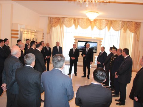 Goranboyda təhlükəsizlik orqanları əməkdaşlarının peşə bayramı qeyd edildi