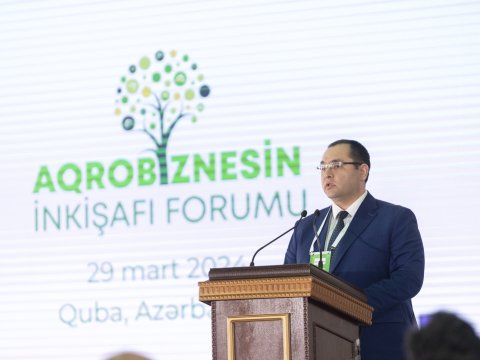 Qubada III Aqrobiznesin İnkişafı Forumu keçirilir - FOTO