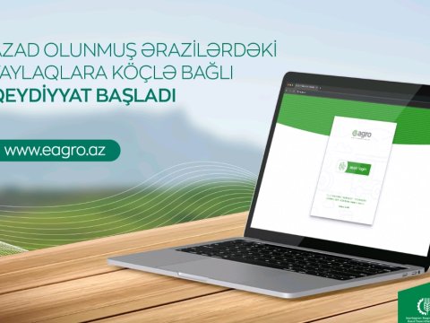 Azad olunmuş ərazilərdəki yaylaqlara köçlə bağlı qeydiyyat başladı