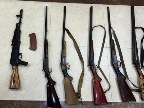 Xankəndidə yenə silah tapıldı