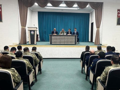 Ombudsman Aparatının nümayəndələri hərbi hissədə