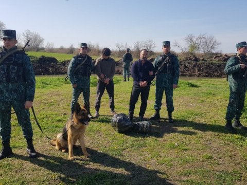Sərhədi pozmağa cəhd edən şəxslər SAXLANILDI