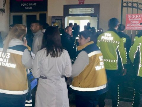 Bakıdakı yanğında 15 nəfər xəsarət alıb 