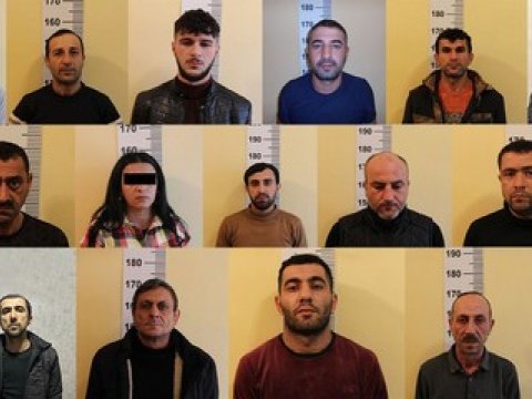 Polis Ağdaşda əməliyyat keçirdi - 23 nəfər saxlanıldı