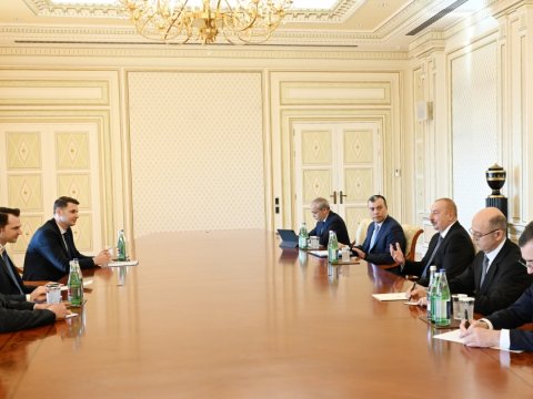 İlham Əliyev Rumıniyanın energetika nazirini qəbul edib