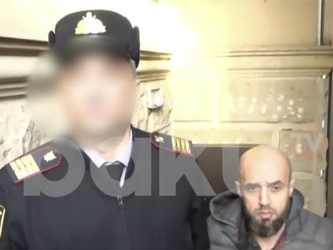 Qızını öldürməkdə şübhəli bilinən ata belə saxlanıldı - VİDEO