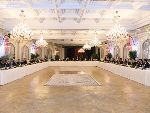 Nazir diplomatik korpus üçün iftar süfrəsində - FOTO