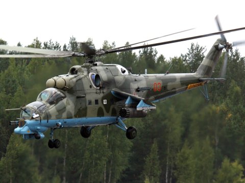 Separatçıların helikopteri qəza enişi edib - Ekipaj üzvləri...