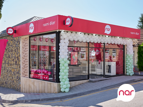 “Nar” satış və xidmət şəbəkəsi artıq Şamaxıda! - FOTO