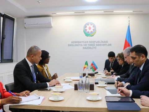 Muxtar Babayev konqolu nazirlə COP29-a hazırlıq tədbirlərini müzakirə edib