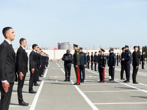 Polis orqanlarında işləmək istəyən 205 nəfər - 24-ü müharibə iştirakçısıdır