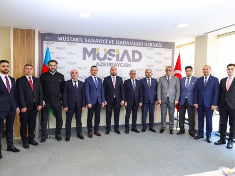 MÜSİAD Azərbaycan-ın yeni İdarə Heyətinin iclası - FOTO
