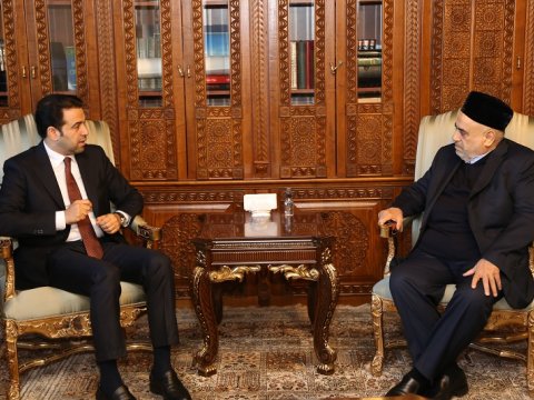 Şeyxülislam Məhəmməd Əbdülsalamla görüşüb