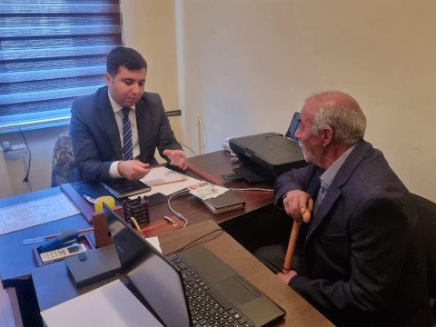 Goranboyda vətəndaşların müraciətləri, problem və təklifləri dinlənildi - FOTO