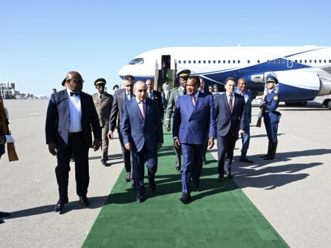 Konqo prezidenti Azərbaycana GƏLDİ