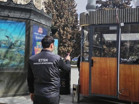 Atmosferi çirkləndirən iaşə obyekti barədə protokol tərtib olundu