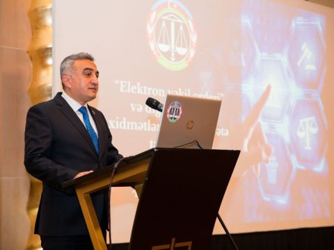 Vəkillər Kollegiyası elektron xidmətlərin təqdimatını etdi