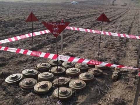 Ermənistanın mina təhdidi bölgədə təhlükə mənbəyidir