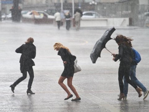 Hazırda ən güclü külək Bakıda əsir - FAKTİKİ HAVA