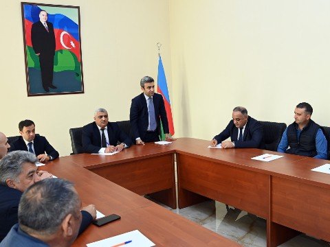 “Azərişıq” Xaçmazda sahibkarlarla görüş keçirdi - FOTOLAR