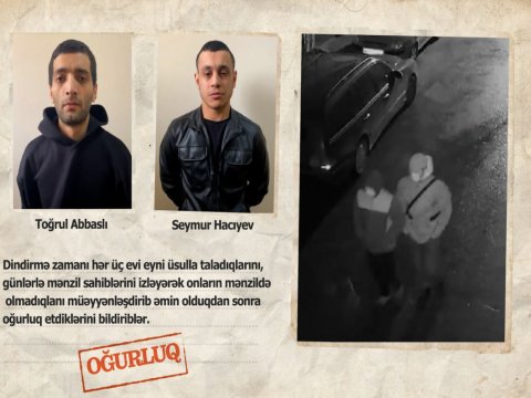 Bakıda 3 evdən antik əşyalar və 30 min manatlıq qızıl oğurlanıb - VİDEO