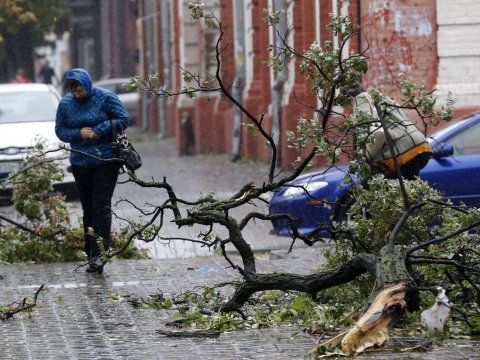 Güclü külək səbəbindən 5 nəfər yaralanıb