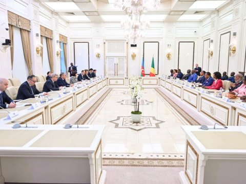 Sahibə Qafarova Konqo Prezidenti ilə danışıqlar apardı 