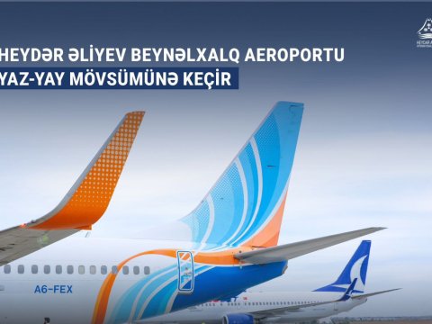 Bakı hava limanında bu il sərnişin axını 38% artıb - FOTO