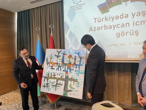 Türkiyədəki Azərbaycan icmasının nümayəndələri ilə görüş - FOTO