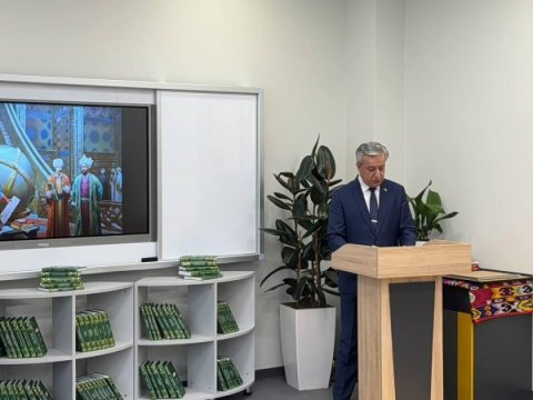 Özbəkistan səfiri Füzulidə - FOTOLAR