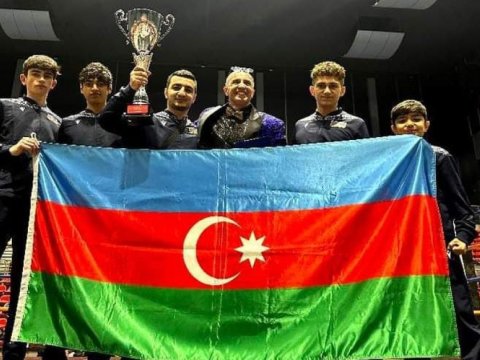 İdmançılarımız İtaliyada 4 qızıl medal qazandı 