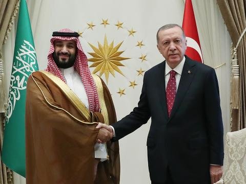 Ərdoğan Səudiyyə lideri ilə Qəzzadan danışdı