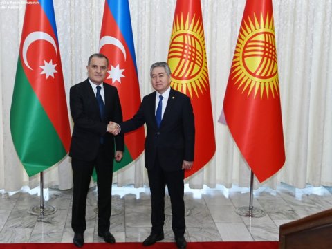 Nazirlərin görüşü başladı - FOTO