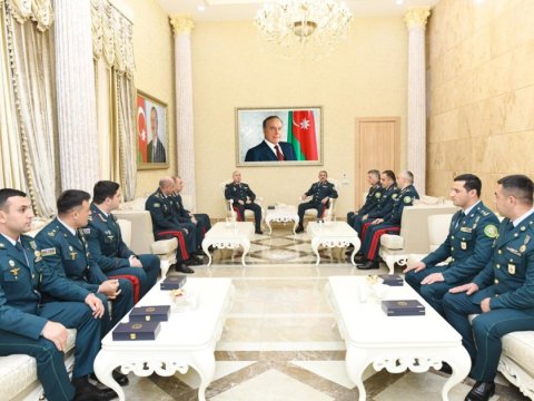 DSX-nin hərbçiləri “Heydər Əliyevin 100 illiyi” yubiley medalı ilə təltif edildi - FOTO