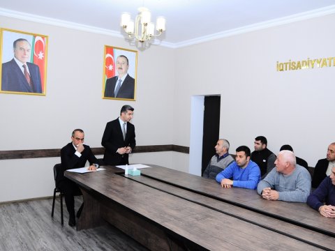 Naftalanda növbəti səyyar qəbul keçirilib - FOTO