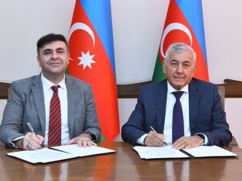 BMU ilə Türkiyə institutu arasında memorandum imzalanıb - FOTOLAR