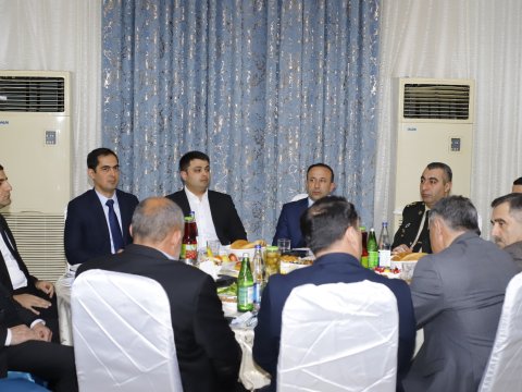 Neftçalada iftar süfrəsi təşkil olunub - FOTO