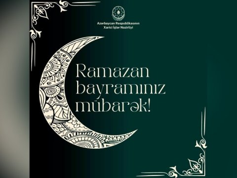 XİN-dən Ramazan bayramı ilə bağlı PAYLAŞIM