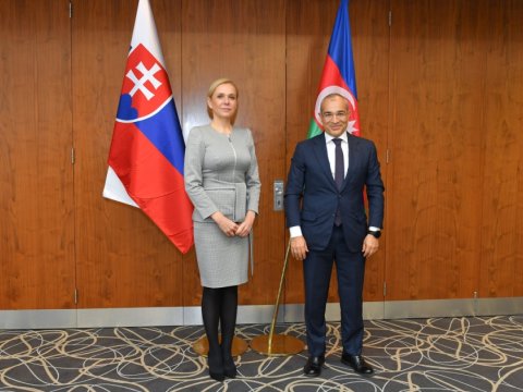 Azərbaycanla Slovakiya arasında əlaqələr müzakirə edildi