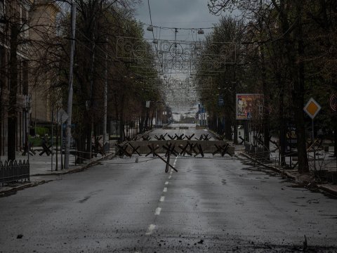 Xarkov raket atəşinə tutulub