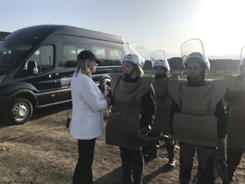 Minaların təmizlənməsində Aİ Azərbaycanın ən böyük dəstəkçisidir
